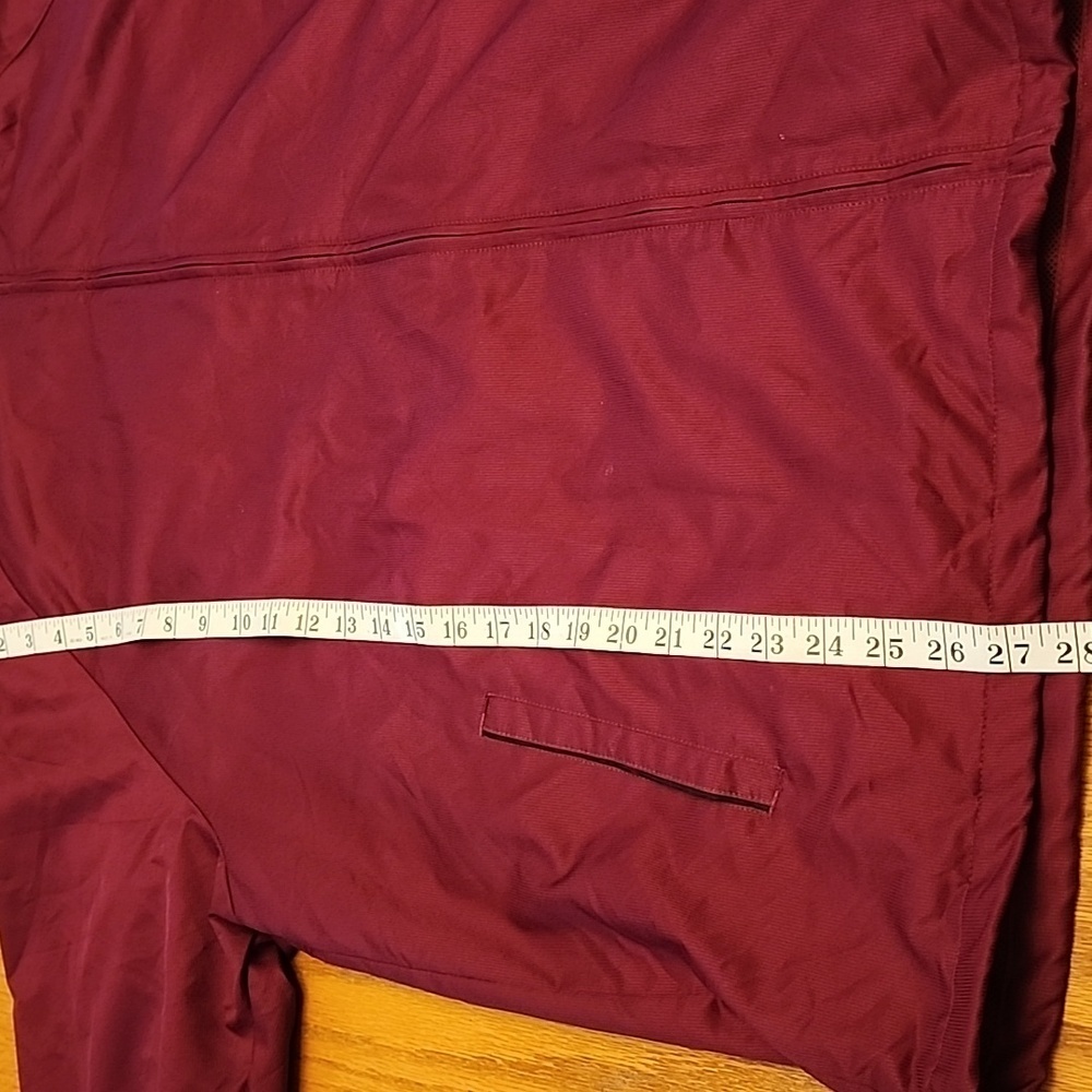 PGA Tour Red Jacket with Full-Zip and Fitted Cuffs - Picture 10 of 15
